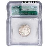 1916-D Buffalo Nickel ICG AU58