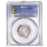 1911 Liberty Victory Nickel PCGS MS64