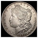 1901 Morgan Silver Dollar CLOSELY UNCIRCULATED