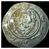 Tabaristan 780-796 AD Silver Hemidrachm NEARLY UN