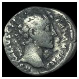 Roman Empire Marcus Aurelius 161-180 AD Silver De