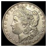 1891-S Silver Morgan Dollar NEARLY UNCIRCULATED