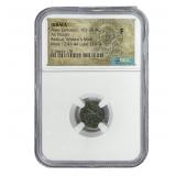 Judaea Alex Jannaeus 103-76 BC Bronze Prutah NGC