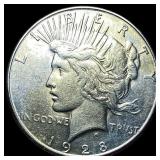1928-S Silver Peace Dollar UNCIRCULATED