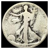 1921-S Silver Walking Liberty Half Dollar  NICELY