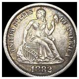 1882 Seated Liberty Dime CLOSELY UNCIRCULATED