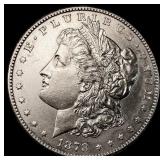 1878-S Silver Morgan Dollar CLOSELY UNCIRCULATED