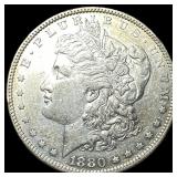 1880 Morgan Silver Dollar CLOSELY UNCIRCULATED