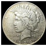 1934 Peace Silver Dollar LIGHTLY CIRCULATED