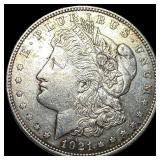 1921 Silver Morgan Dollar CLOSELY UNCIRCULATED