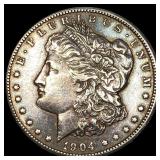 1904 Morgan Silver Dollar CLOSELY UNCIRCULATED