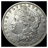 1891-O Silver Morgan Dollar NEARLY UNCIRCULATED