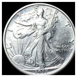 1917 Walking Liberty Half Dollar CHOICE AU