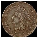 1869 Indian Head Cent CLOSELY UNCIRCULATED