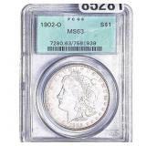 1902-O Morgan Silver Dollar PCGS MS63