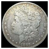 1887-O Silver Morgan Dollar LIGHTLY CIRCULATED