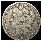 1892-S Silver Morgan Dollar LIGHTLY CIRCULATED