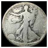 Walking Liberty Half Dollar 1917. NICELY CIRCULATE