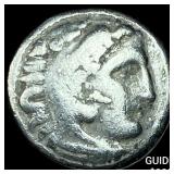 Macedonian Kingdom Alexander III Type Silver Drac