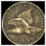 1858 Copper-Nickel Flying Eagle Cent HIGH  GRADE