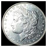 1878-S Silver Morgan Dollar CLOSELY UNCIRCULATED