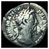 Roman Empire Commodus 180-196 AD Silver Denarius