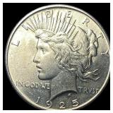 1925 Silver Peace Dollar UNCIRCULATED