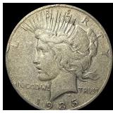 1935 Silver Peace Dollar LIGHTLY CIRCULATED