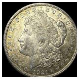 1921 Morgan Silver Dollar CLOSELY UNCIRCULATED