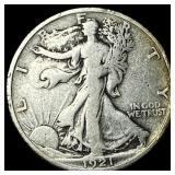 1921 Walking Liberty Half Dollar LIGHTLY CIRCULATE