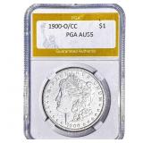 1900-O/CC Morgan Silver Dollar PGA AU55