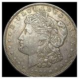 1921 Silver Morgan Dollar NEARLY UNCIRCULATED