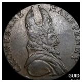 1789 Irish Halfpenny Cronebane NEARLY UNCIRCULATED