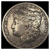 1897 Morgan Silver Dollar LIGHTLY CIRCULATED