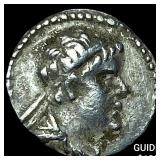 Greco-Bactria Eucratides I 171-145 BC Silver Obol