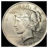 1923 Silver Peace Dollar UNCIRCULATED