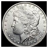 1880-O Micro O Silver Morgan Dollar  UNCIRCULATED