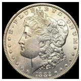1882-S Silver Morgan Dollar CHOICE BU
