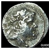 Greco-Bactria Eucratides I 171-145 BC Silver Obol
