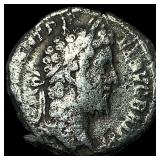 Roman Empire Commodus 180-196 AD Silver Denarius