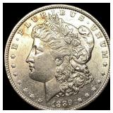 1889 Silver Morgan Dollar CHOICE AU