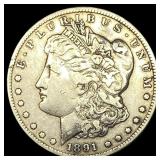 1891-CC Silver Morgan Dollar NEARLY  UNCIRCULATED