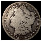 1893-O Silver Morgan Dollar NICELY CIRCULATED