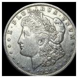 1921 Silver Morgan Dollar NEARLY UNCIRCULATED