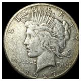1927 Peace Silver Dollar LIGHTLY CIRCULATED