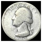 1932-D Silver Washington Quarter NICELY CIRCULATED