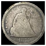 1875-S Silver Twenty Cents NICELY CIRCULATED