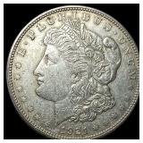 1921 Silver Morgan Dollar NEARLY UNCIRCULATED