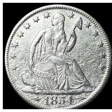 1854-O Silver Half Dollar HIGH GRADE