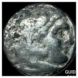 Macedonian Kingdom Alexander III Type Silver Drac
